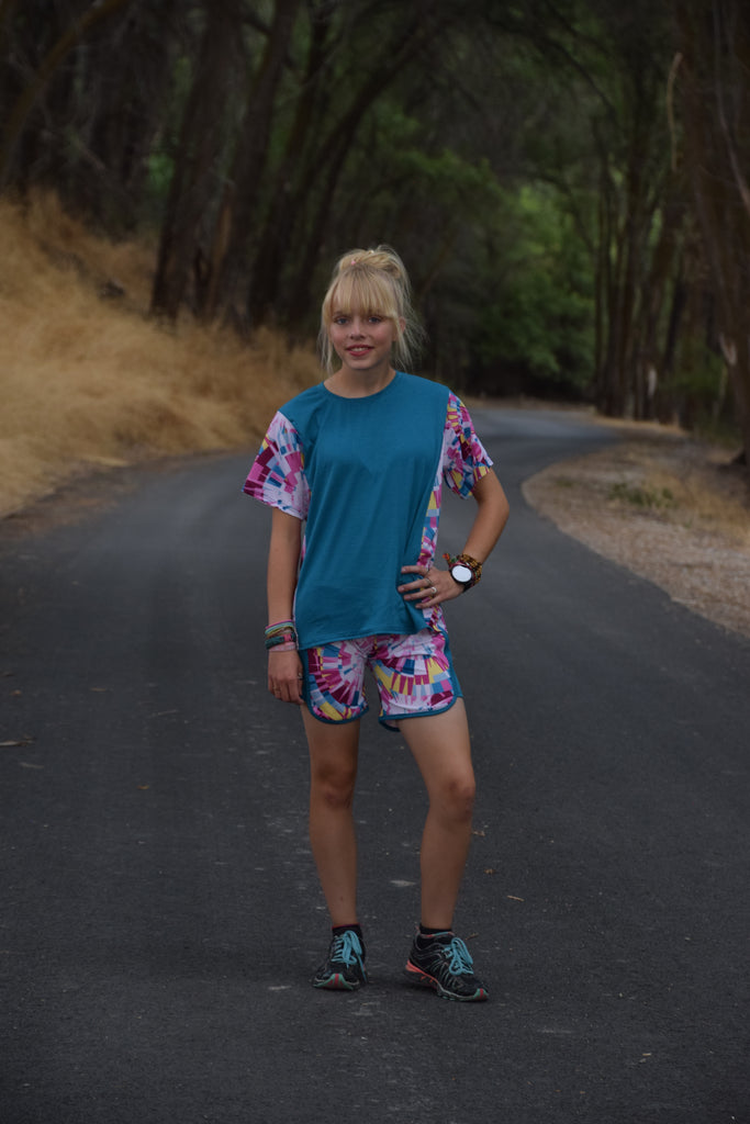 Adult Colorblock Pattern Adult Olympia Colorblock Top Digital Sewing Pattern Sizes 0-32 ...
