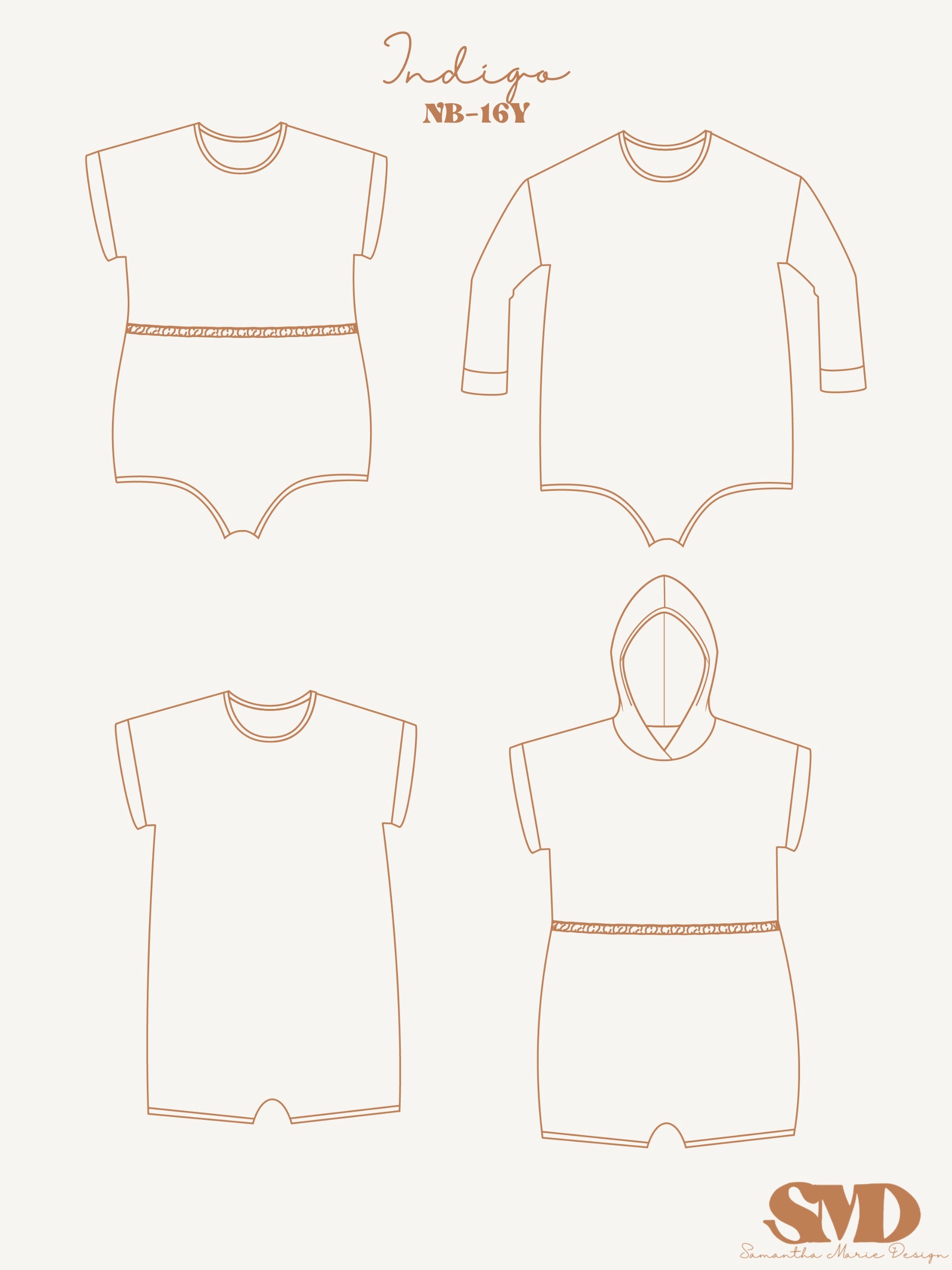 Youth Indigo Romper Digital Sewing Pattern Sizes NB-16Y – Samantha ... Youth Indigo Romper Digital Sewing Pattern Sizes NB-16Y – Samantha ...