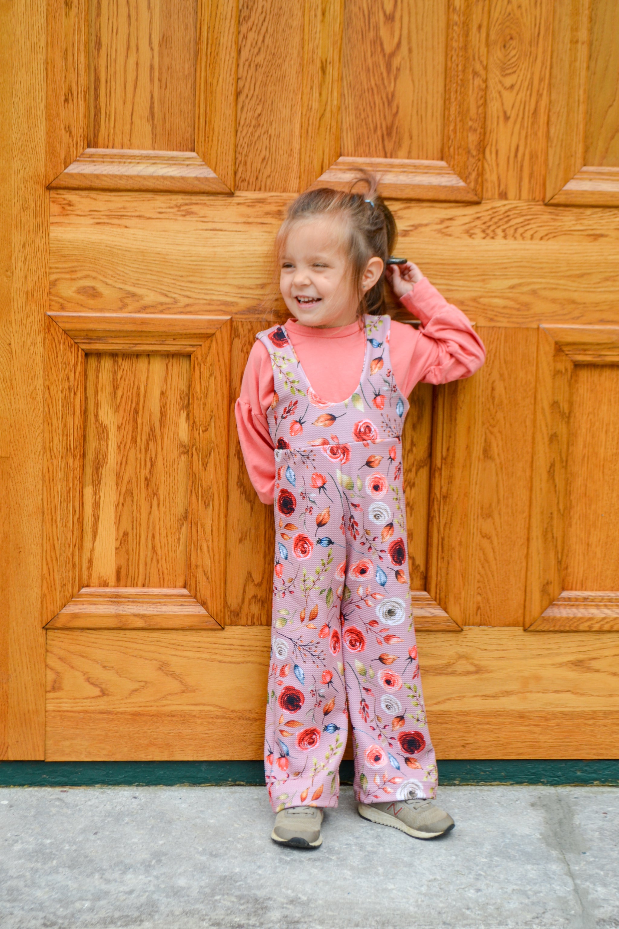 Youth Mira Pinafore Dress and Jumpsuit Digital Sewing Pattern