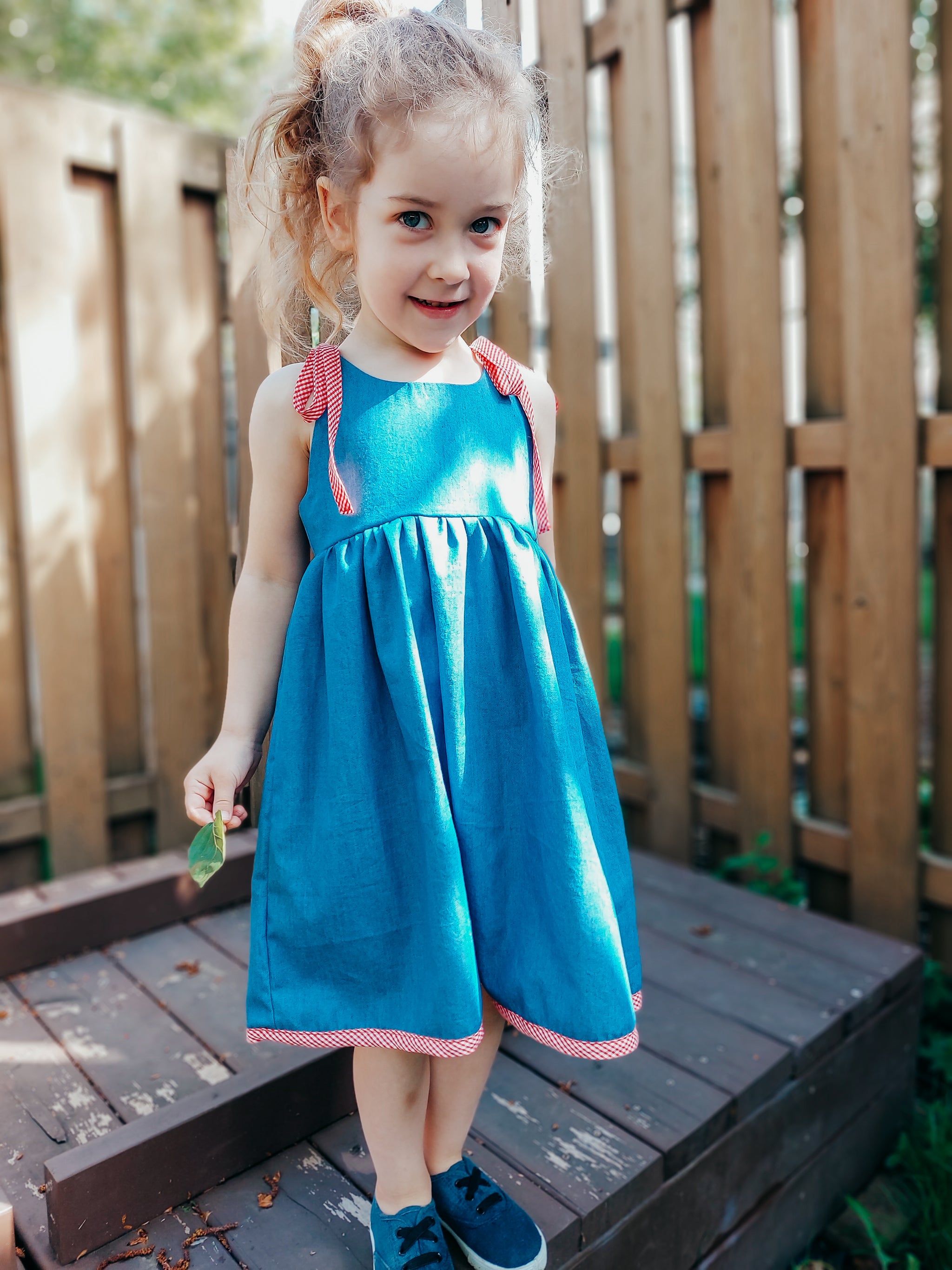Child Azalea Romper and Dress Digital Sewing Pattern Sizes