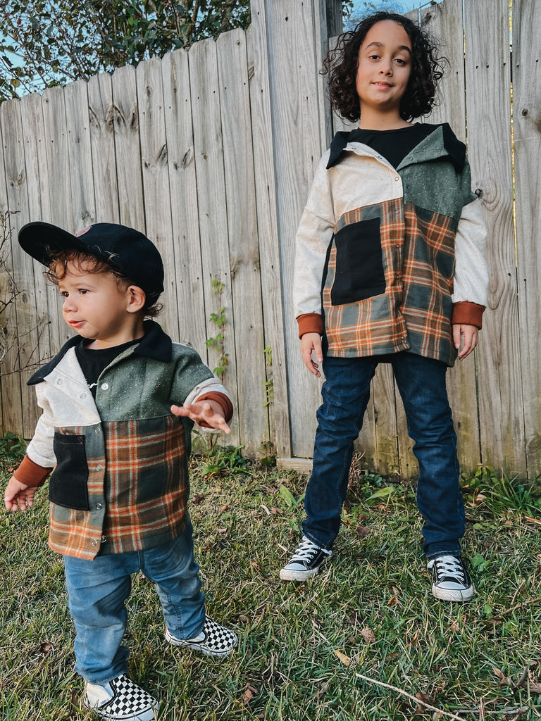 Bundle Kodiak Shacket Digital Sewing Pattern – Samantha Marie Design