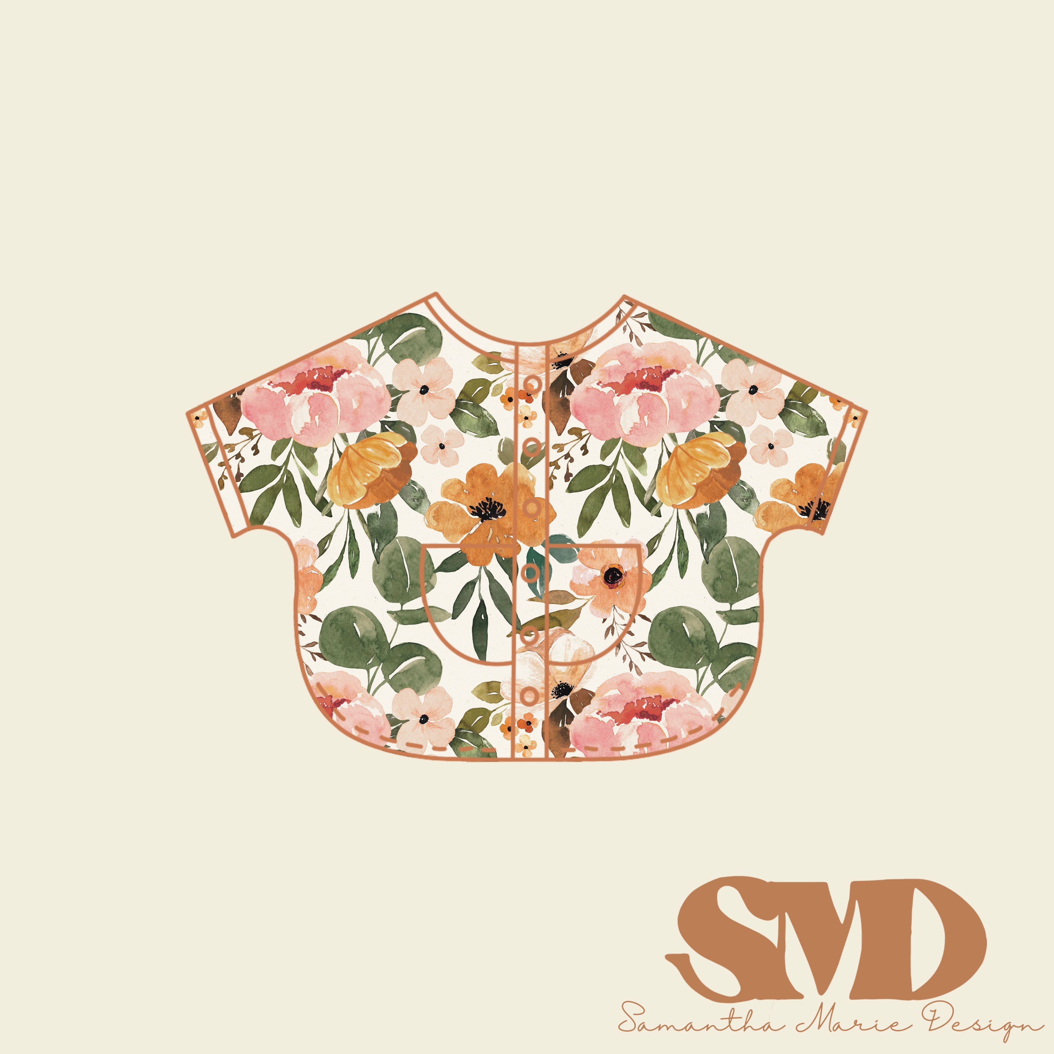 SMD Indy Poncho Pattern Mock-up – Samantha Marie Design