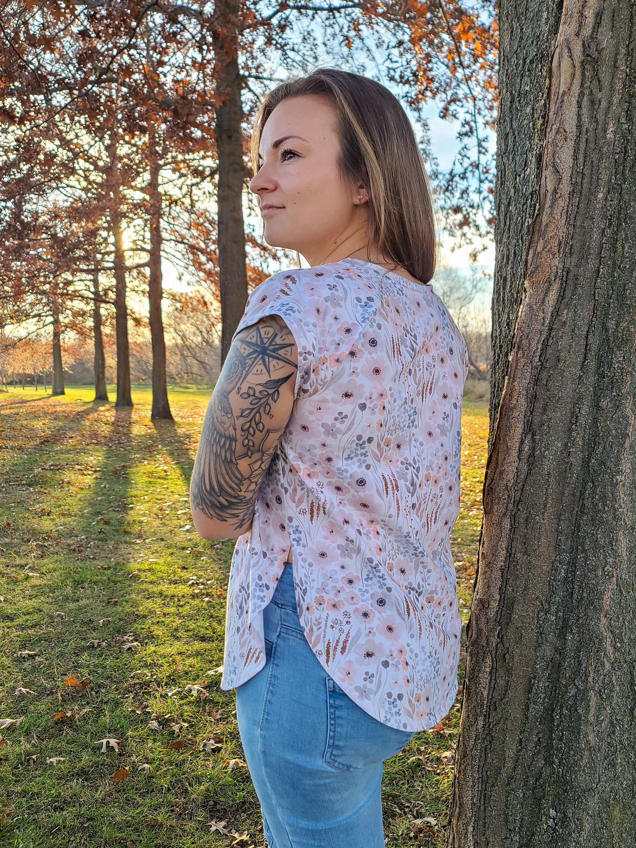 Adult Harbor Top, Tunic and Dress Digital Sewing Pattern