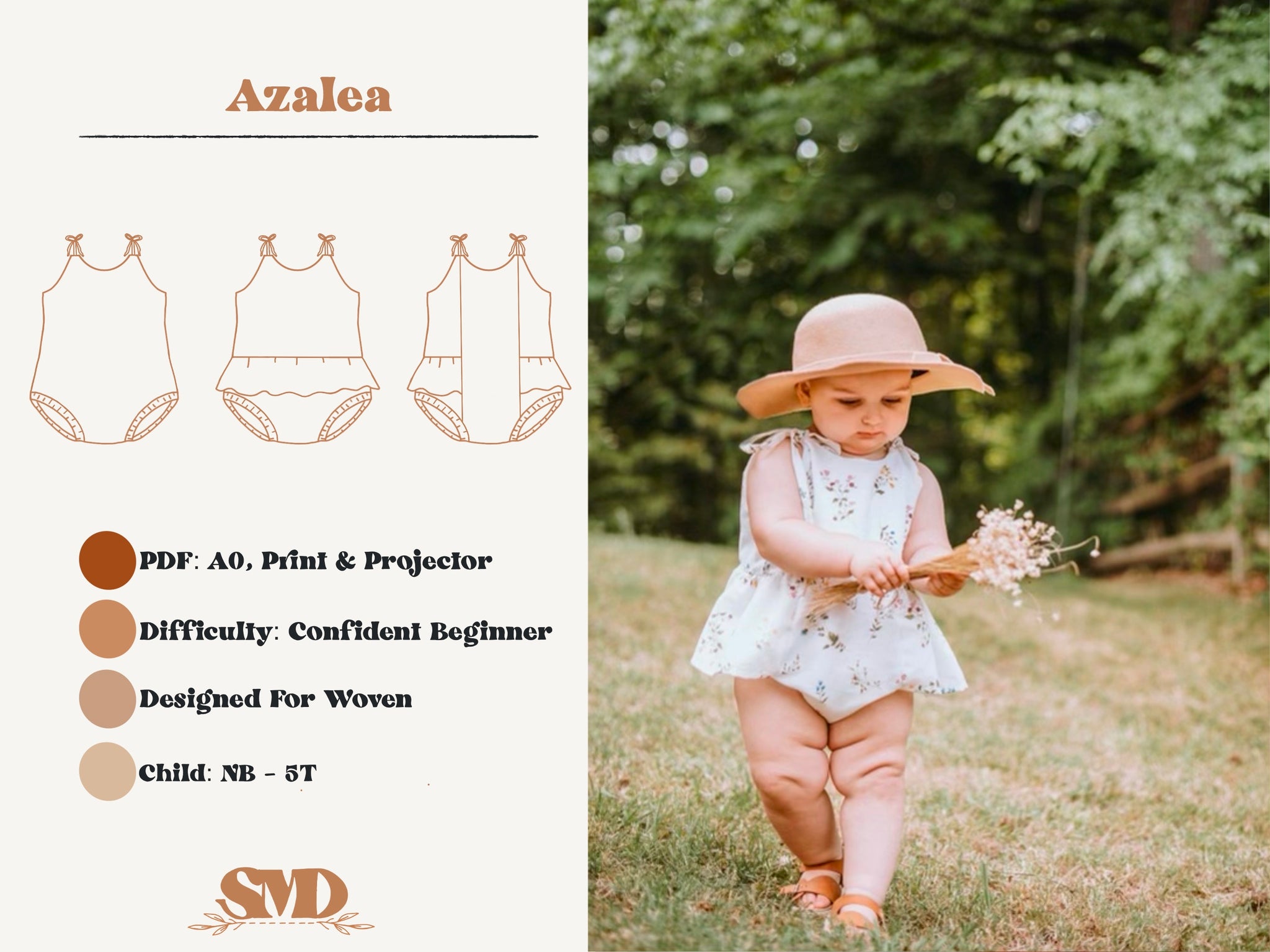 そ*ん様 house on the hill ballet rompers Child Azalea Romper and Dress Digital Sewing Pattern Sizes NB-5T