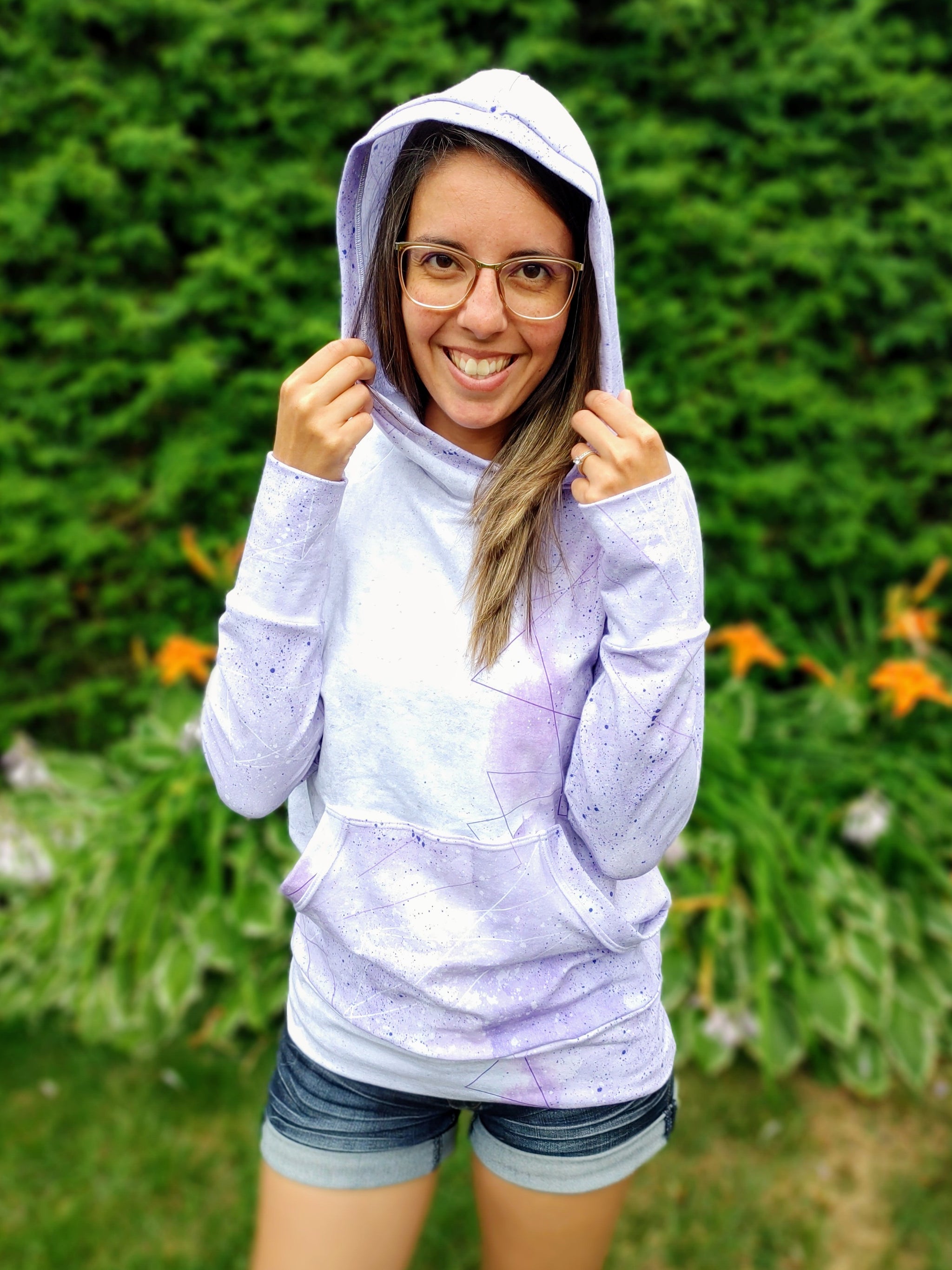 Adult Knox Raglan Crewneck and Hoodie Digital Sewing Pattern Sizes